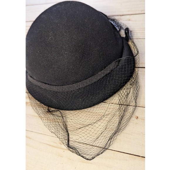 Norman Durand Vintage Hat with Net - Picture 3 of 10
